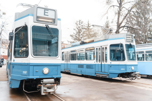 До Вінниці надійшли ще три трамваї «Tram2000» зі Швейцарії                    
