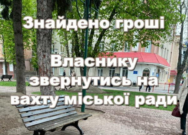 На Вінниччині у центрі міста під ялинкою знайшли гроші, шукають власника гаманця                     
