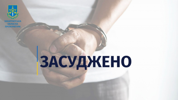  На Закарпатті прокуратура відстояла 12 років позбавлення волі для чоловіка, який вчиняв насильство та довів дитину до самогубства 