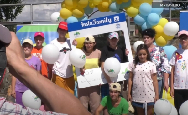 В Мукачеві влаштували свято для дітей до Дня молоді