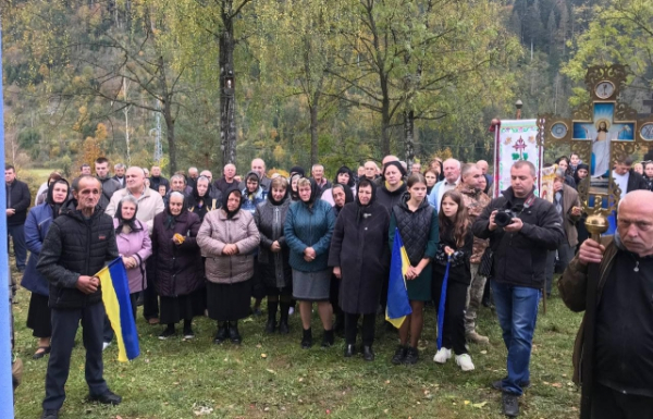 Міжгірська громада провела в останню дорогу Героя Юрія Глебу (ФОТО, ВІДЕО)