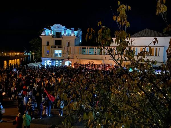 Сотні ужгородців вшанували пам'ять полеглих Героїв 128-ї Закарпатської бригади Сотні ужгородців вшанували пам'ять полеглих Героїв 128-ї Закарпатської бригади