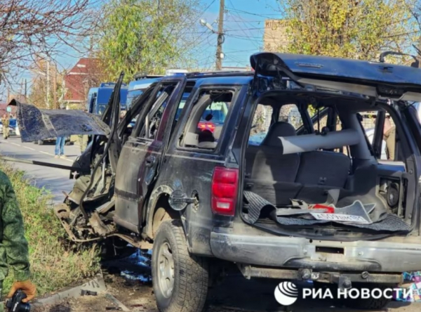 У Луганську підірвали в авто ексначальника "міліції ЛНР" (ФОТО)