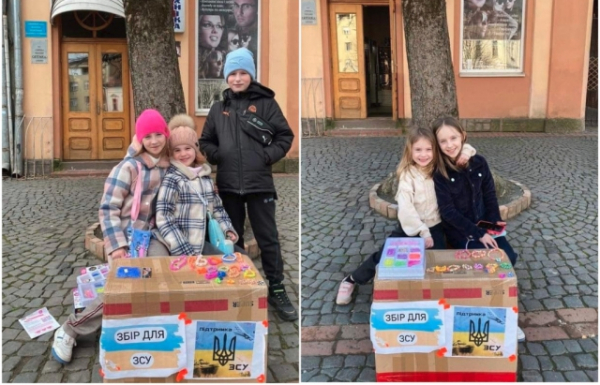 Маленькі волонтери з великими серцями: у Мукачеві діти-переселенці збирають гроші ЗСУ