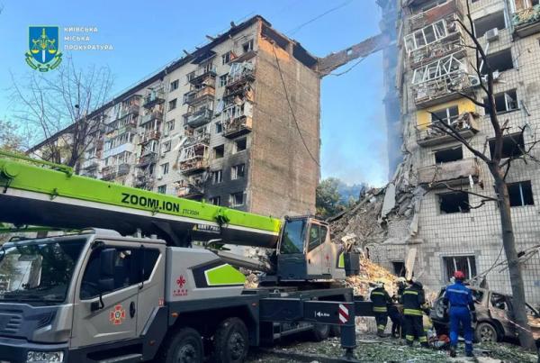Масована атака на Київ: Росія била 175 дронами, 14 крилатими і двома балістичними ракетами