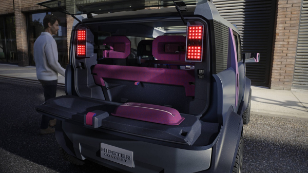 Dacia показала концепт Hipster - "народний електромобіль" майбутнього