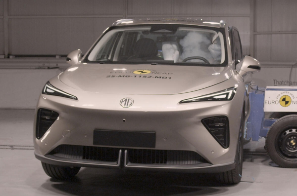 Краш-тести Euro NCAP розкрили дизайн нового MG S6 EV