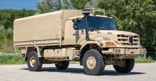 Німеччина замовила для України понад 1000 вантажівок Mercedes-Benz Zetros, — FAZ