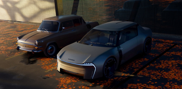 Купе Skoda 1000 MBX повернулось у сучасному дизайні Купе Skoda 1000 MBX повернулось у сучасному дизайні