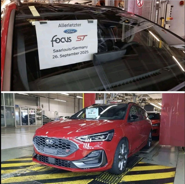 У Німеччині виготовили останній Ford Focus ST