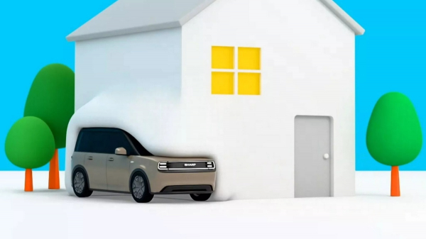 Майбутній автомобіль Sharp наблизився до серійного виробництва Майбутній автомобіль Sharp наблизився до серійного виробництва