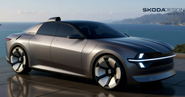 Škoda показала сучасну версію класичного седана 100