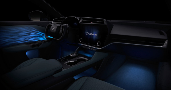 Toyoda Gosei створила систему "Dynamic Shadowy Illumination" для Lexus RZ