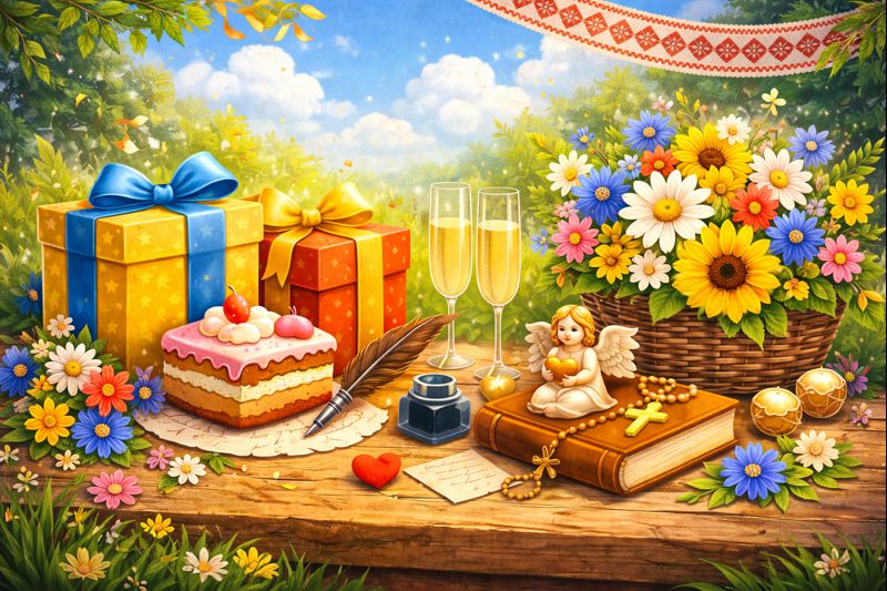 Привітання з Днем народження