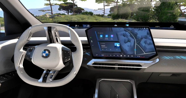 BMW iX3 2026 отримав біле кермо