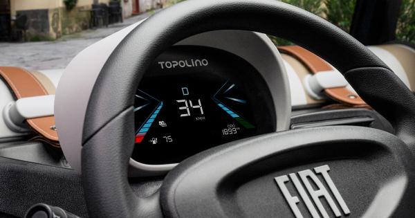 Fiat Topolino отримав нову версію Corallo з покращеним дисплеєм