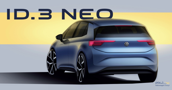 Volkswagen анонсував електромобіль ID.3 Neo