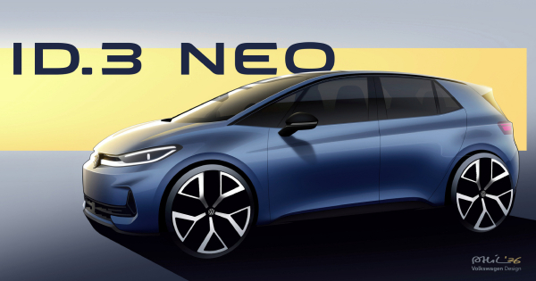 Volkswagen анонсував електромобіль ID.3 Neo
