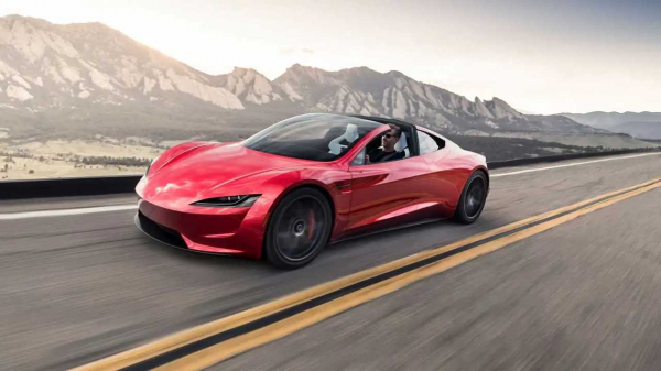 Tesla Roadster знову затримується: Ілон Маск обіцяє презентацію наприкінці квітня Tesla Roadster знову затримується: Ілон Маск обіцяє презентацію наприкінці квітня