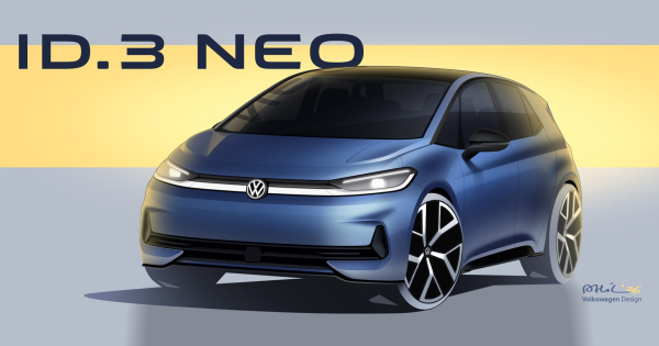Volkswagen анонсував електромобіль ID.3 Neo