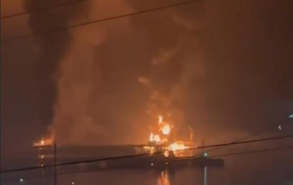 Порт Новоросійська частково відновив експорт нафти після атаки дронів - ЗМІ Порт Новоросійська частково відновив експорт нафти після атаки дронів - ЗМІ