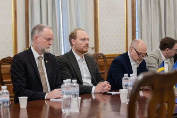 Кислиця обговорив з делегацією Риксдагу Швеції євроінтеграцію України і досягнення справедливого миру