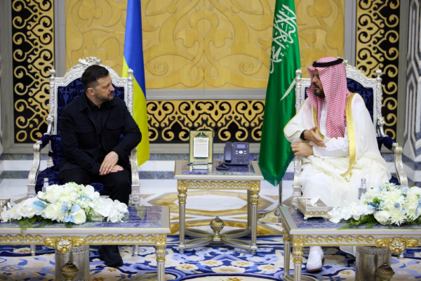 Зеленський обговорив із принцом Саудівської Аравії три напрями співпраці