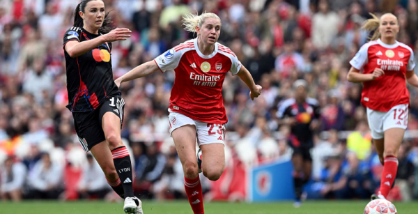 Арсенал обіграв Ліон у першому матчі півфіналу жіночої Ліги чемпіонів