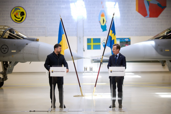 В ОП роз&rsquo;яснили деталі угоди щодо придбання шведських винищувачів Gripen
