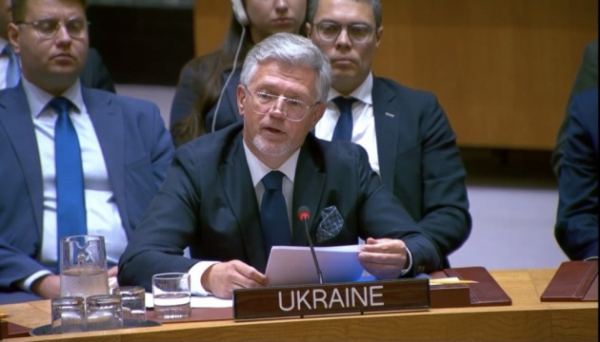 Мельник у Радбезі ООН спростував російський фейк про «загибель дітей» у Старобільську Мельник у Радбезі ООН спростував російський фейк про «загибель дітей» у Старобільську