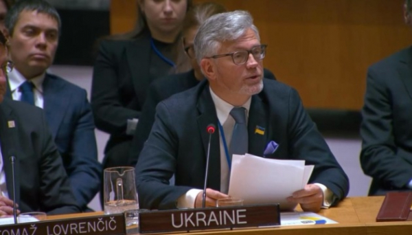 Мельник у Радбезі ООН закликав позбавити Росію статусу постійного члена через агресію проти України