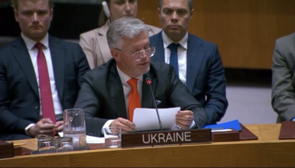 Мельник в Радбезі ООН порадив РФ припинити скарги на «страждання» росіян, бо бумеранг війни повертається Мельник в Радбезі ООН порадив РФ припинити скарги на «страждання» росіян, бо бумеранг війни повертається