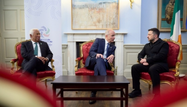 Зеленський запропонував Ірландії долучитись до антибалістичної програми в рамках Drone Deal Зеленський запропонував Ірландії долучитись до антибалістичної програми в рамках Drone Deal
