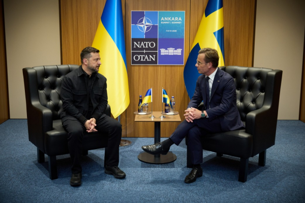 Постачання Gripen і підготовка пілотів: Зеленський провів зустріч із прем’єром Швеції Постачання Gripen і підготовка пілотів: Зеленський провів зустріч із прем’єром Швеції