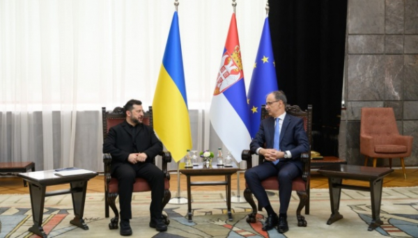 Зеленський обговорив із прем’єром Сербії реалізацію економічних проєктів Зеленський обговорив із прем’єром Сербії реалізацію економічних проєктів